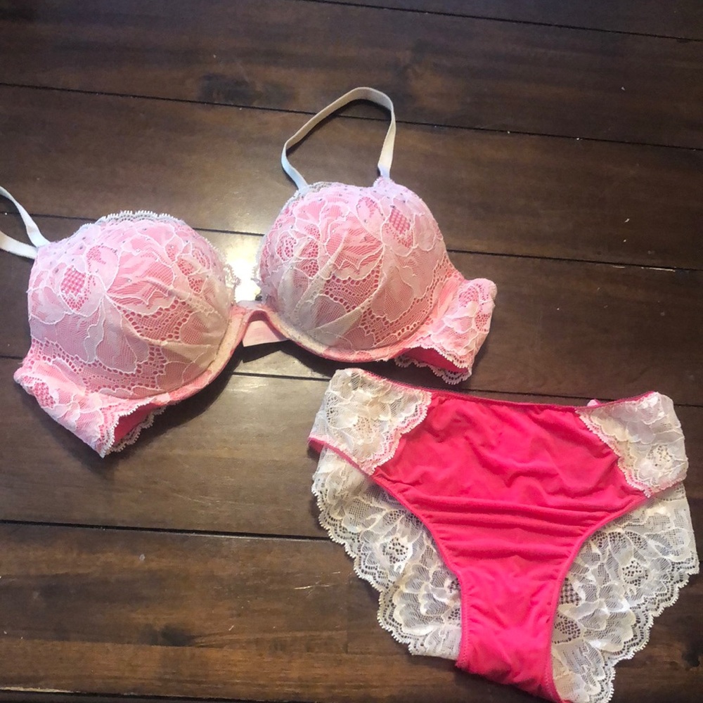 Victoria’s Secret - plunge bra w/ crystals
